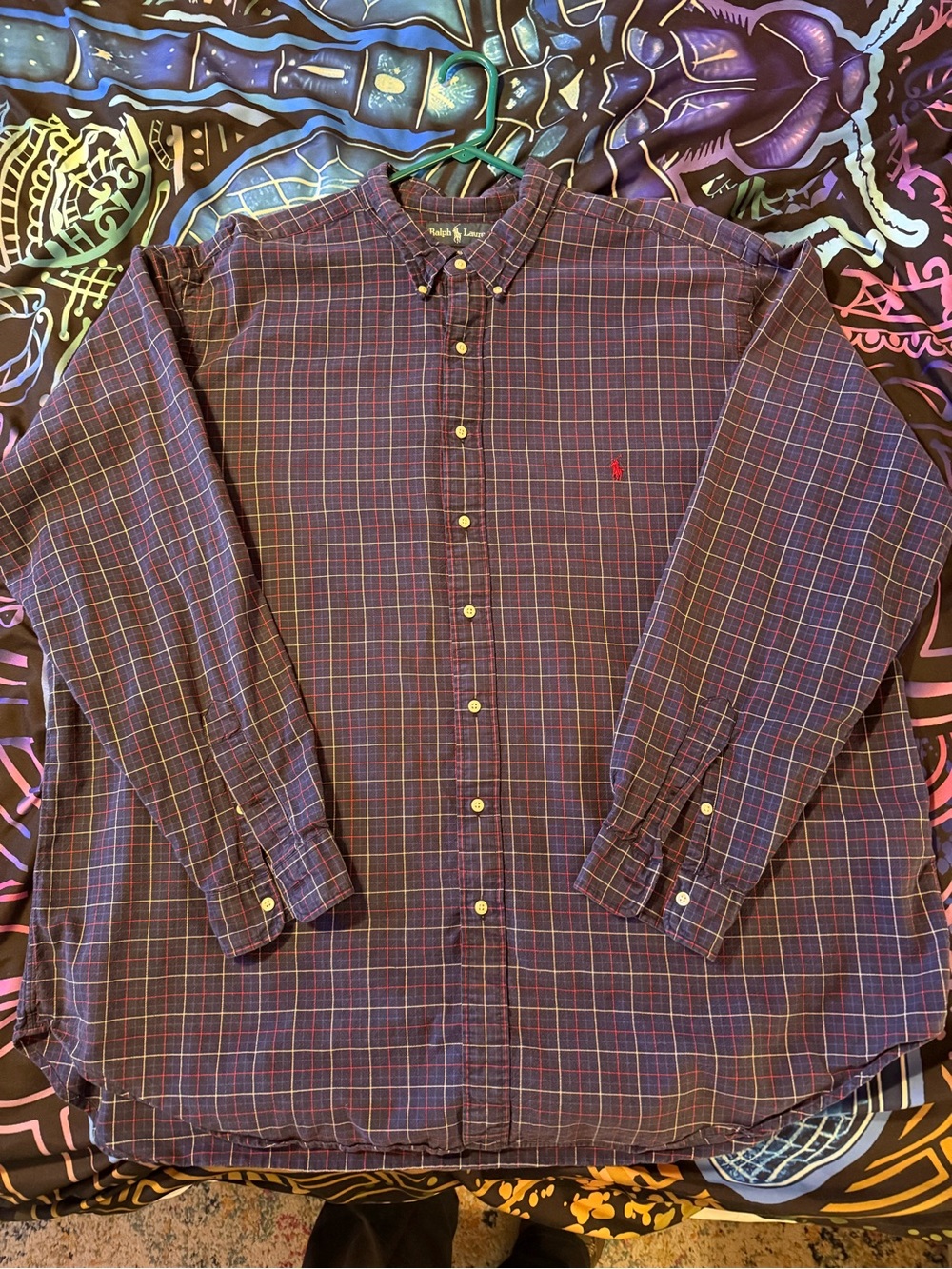 Ralph Lauren Lot of 5 button down long sleeve. $100.00 for all. Size XXXLT